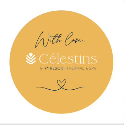 Sticker rond - Vichy Célestins & Spa - 5cm - 2025 - A coller sur plastique