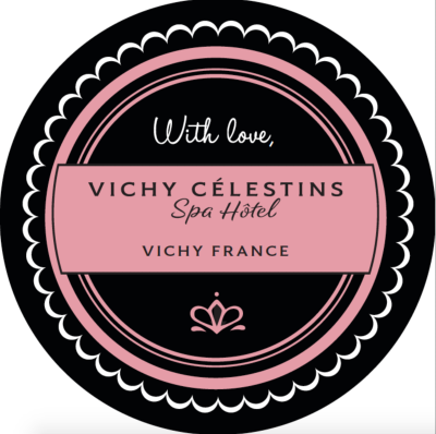 Sticker rond - Vichy Célestins & Spa - 5cm
